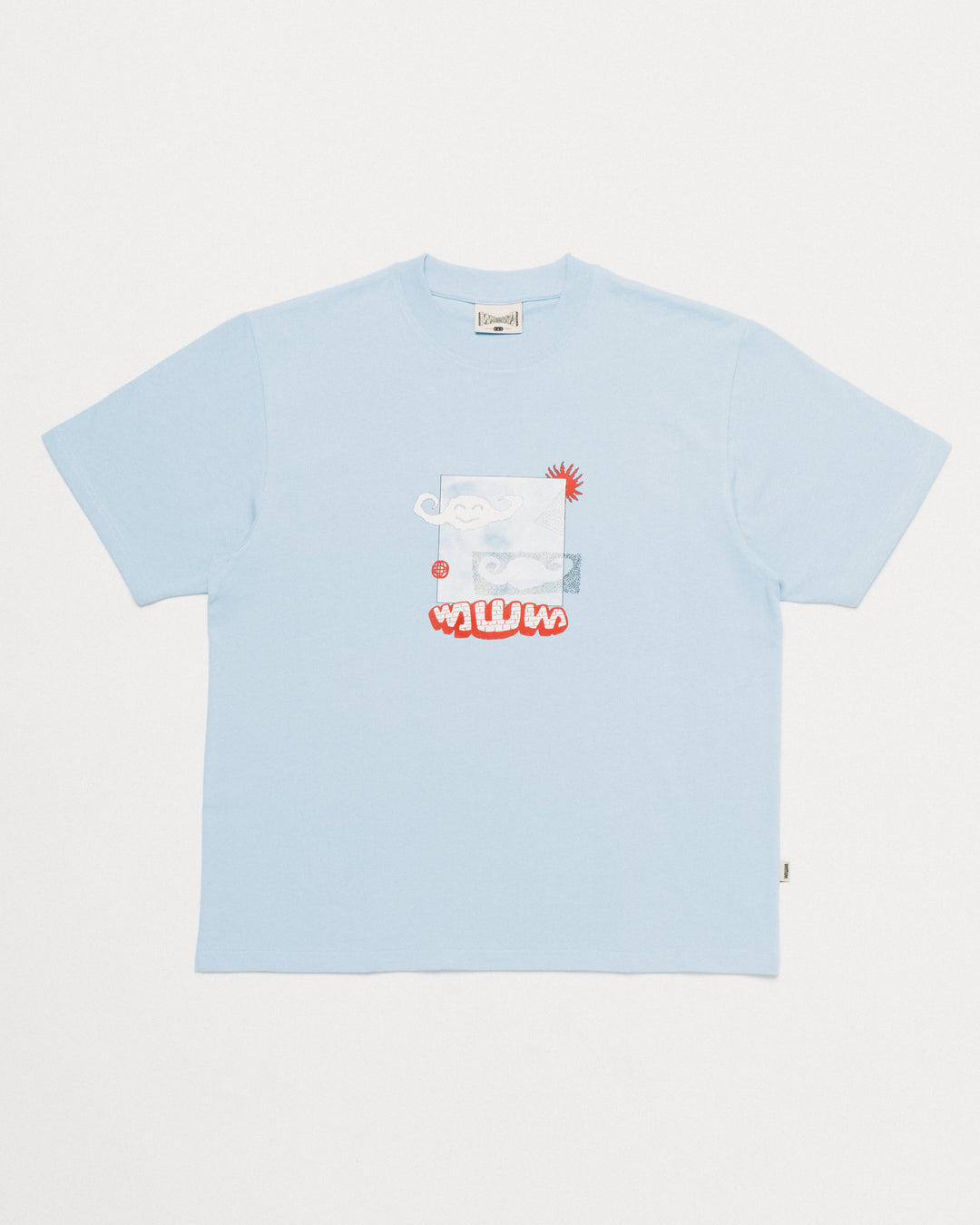 Plume  T-Shirt - Sky Blue