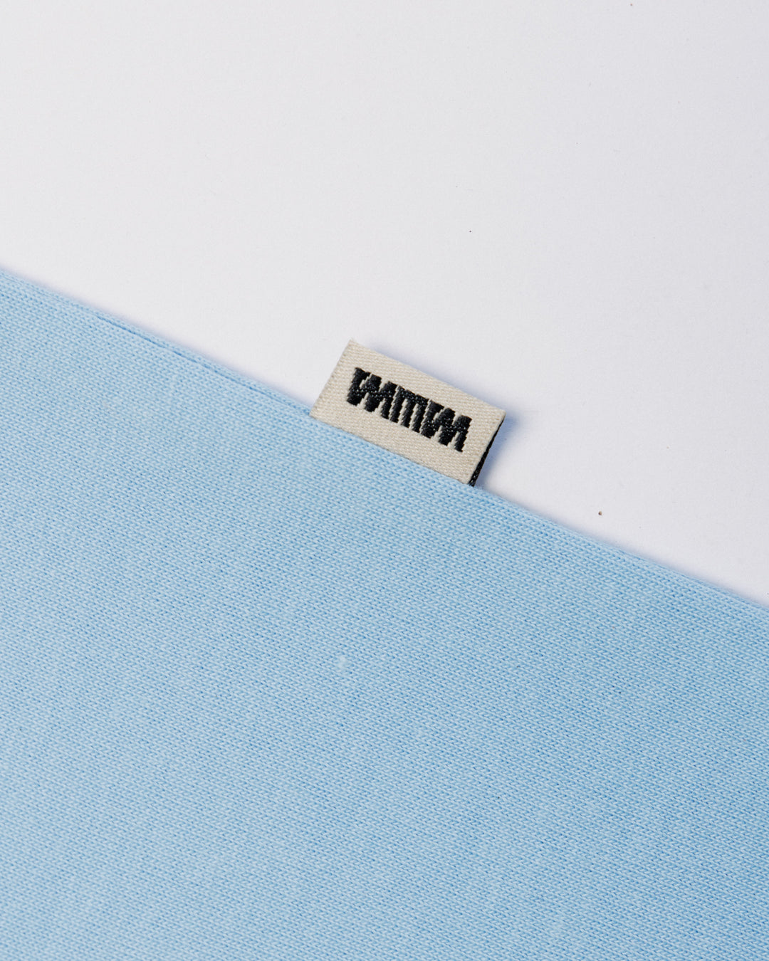 Plume Cropped T-Shirt - Sky Blue