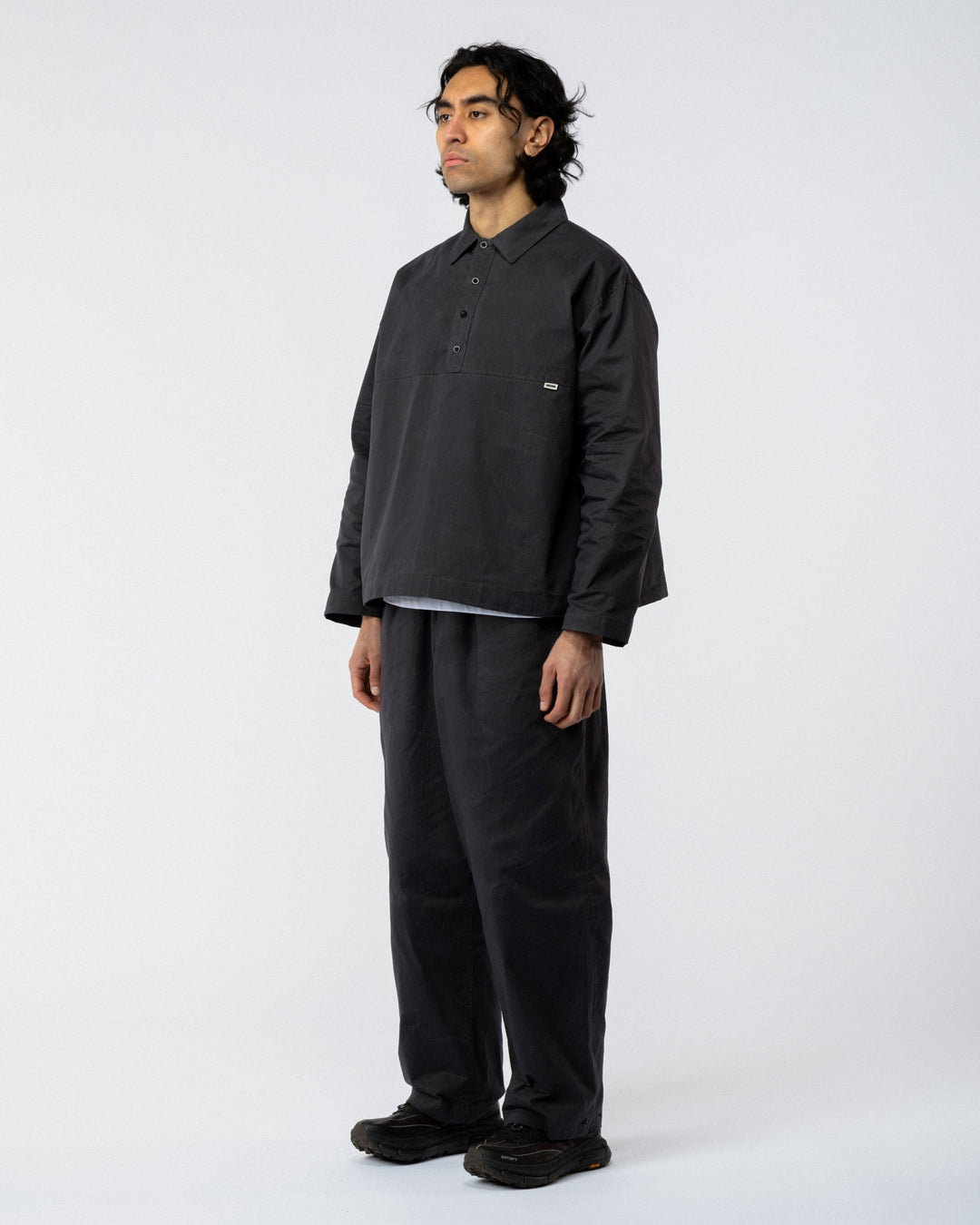 Hybrid Aero Workshop Smock - Charcoal