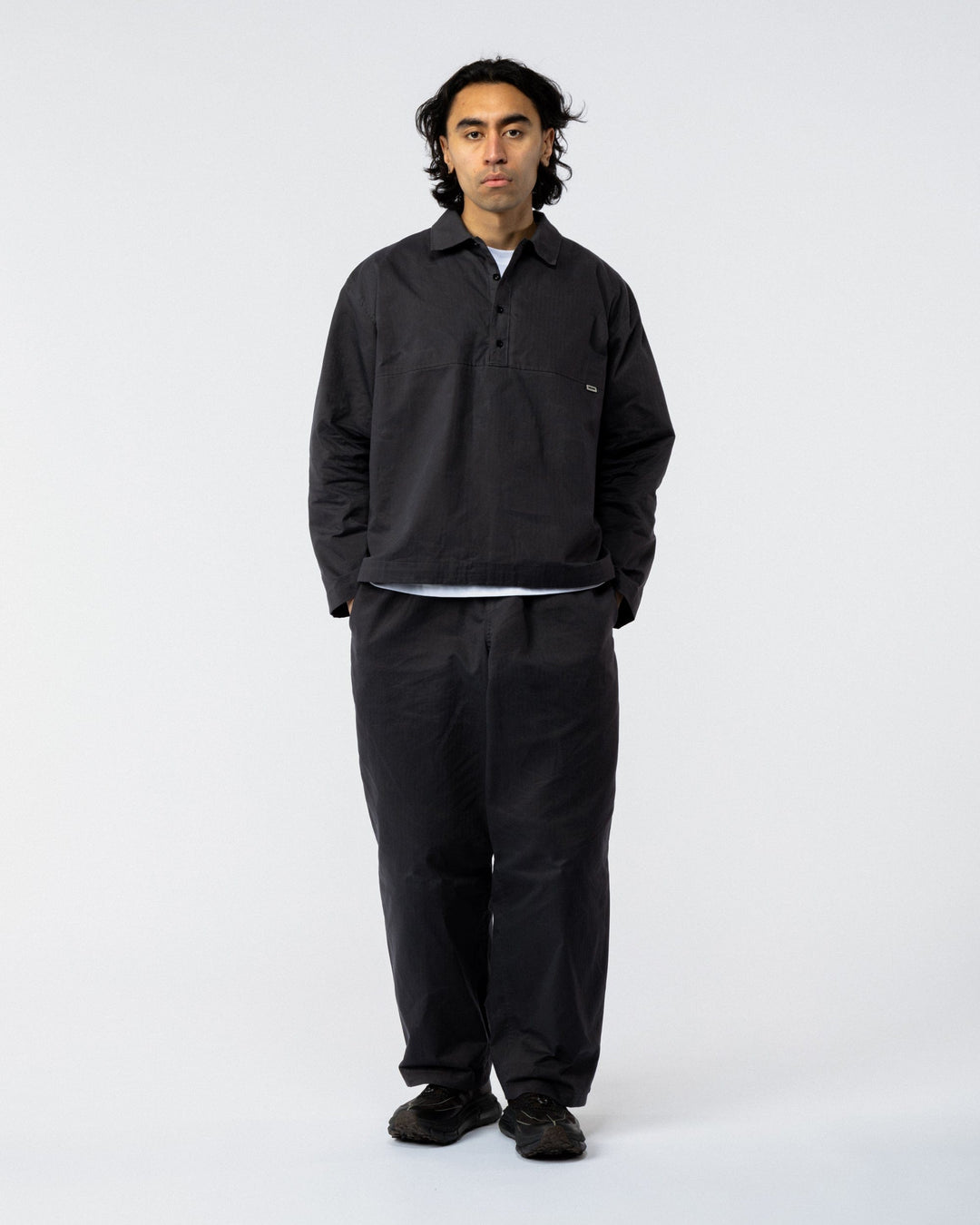 Hybrid Aero Workshop Smock - Charcoal