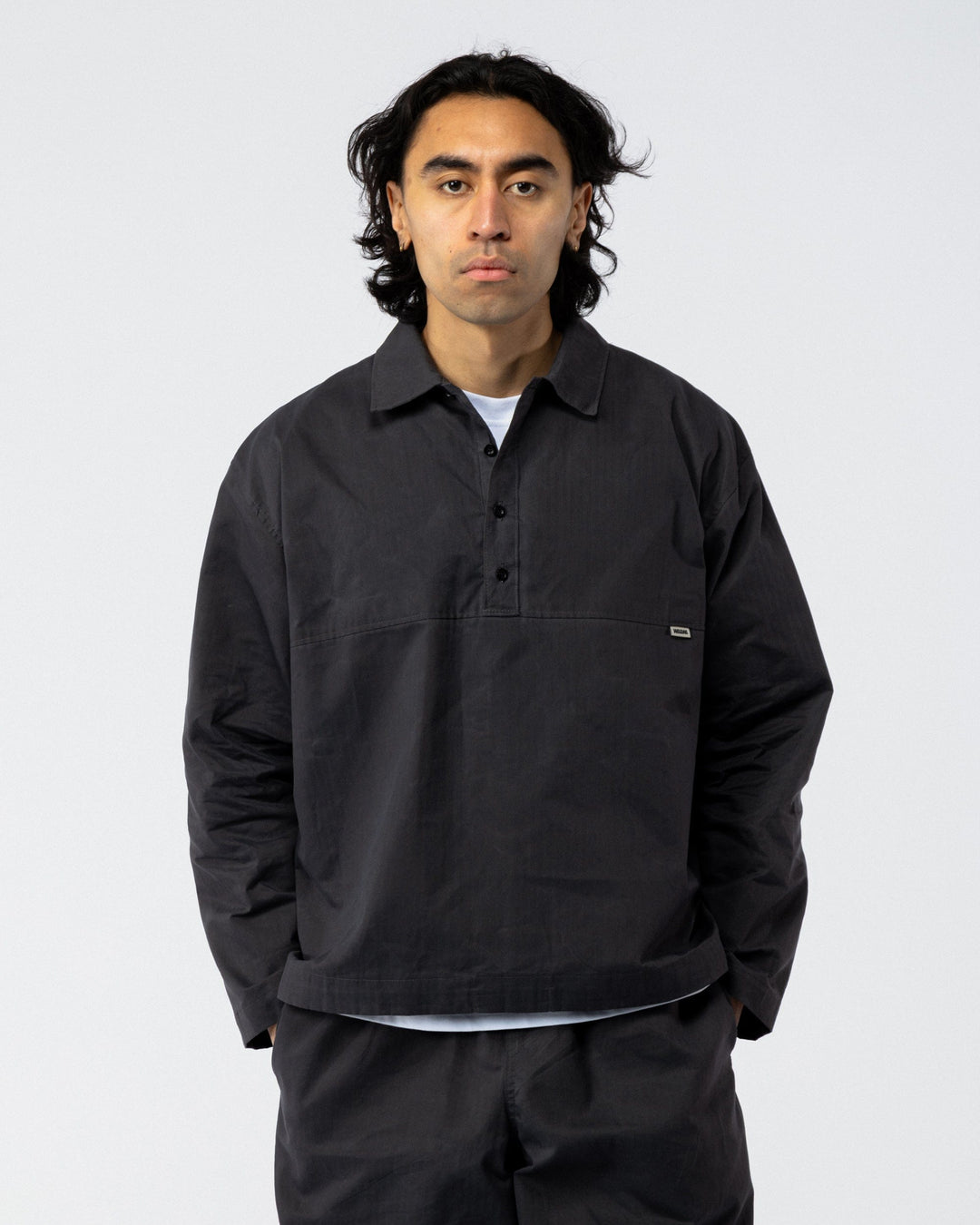 Hybrid Aero Workshop Smock - Charcoal