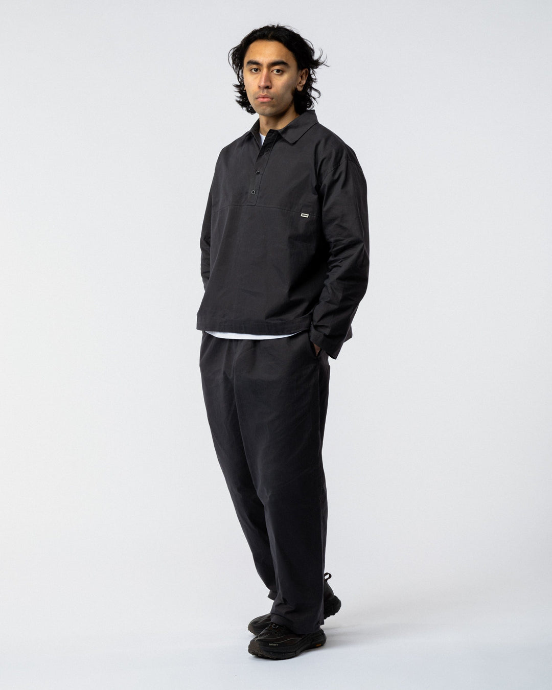 Hybrid Aero Workshop Smock - Charcoal