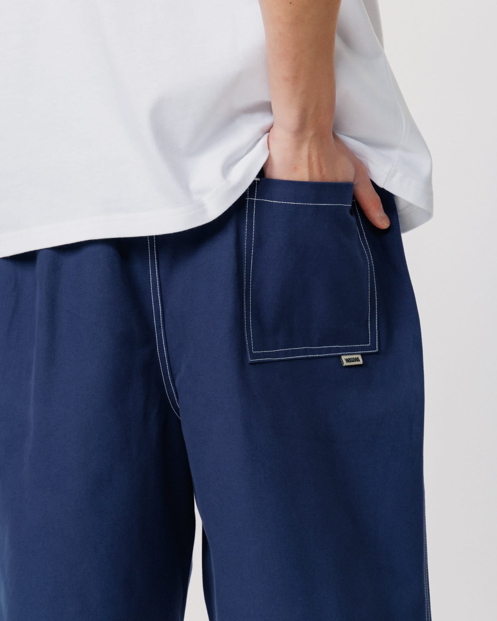 Zama Shorts - Navy/ White – WAWWA Ф