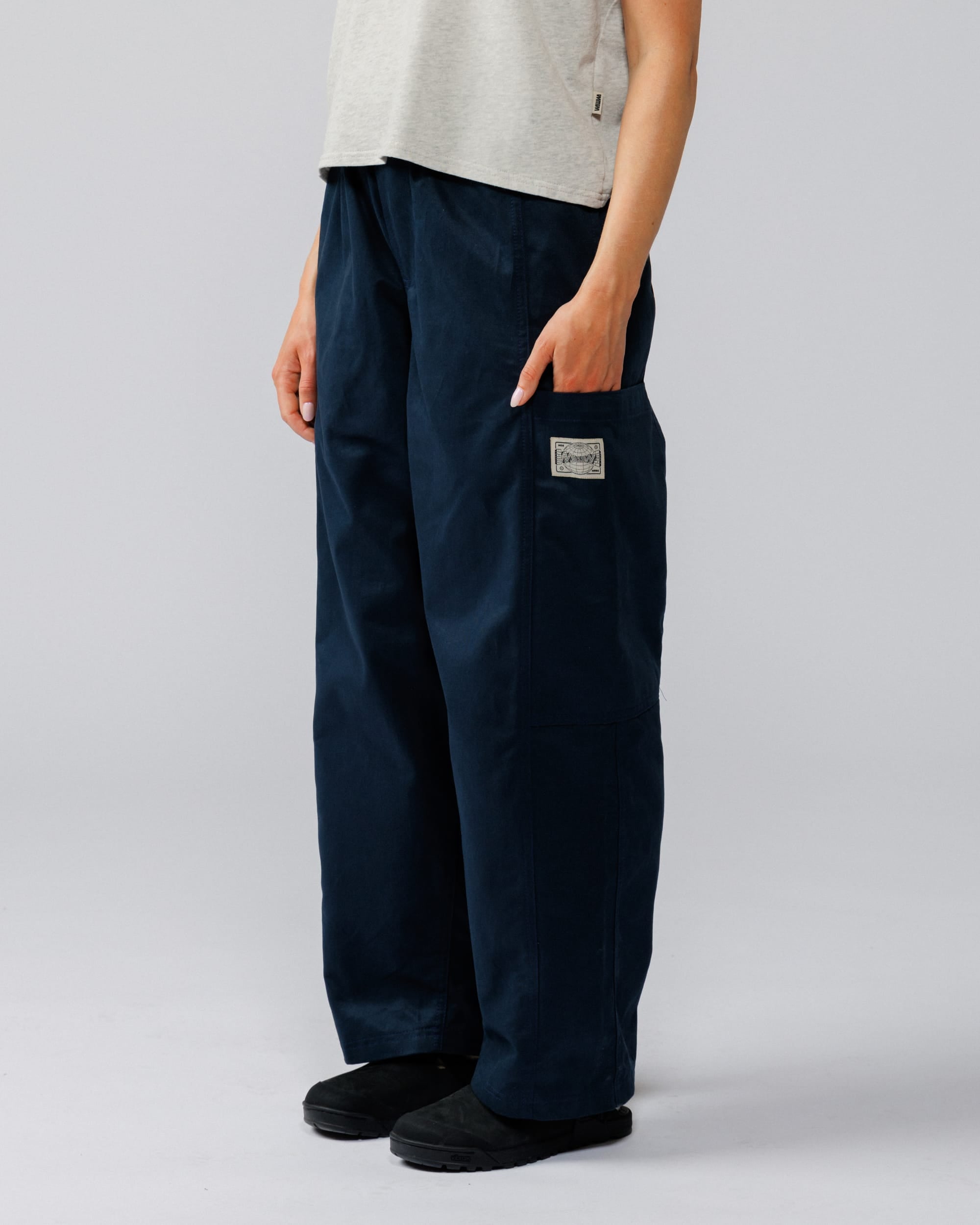 Twill Studio Pants - Navy – WAWWA Ф