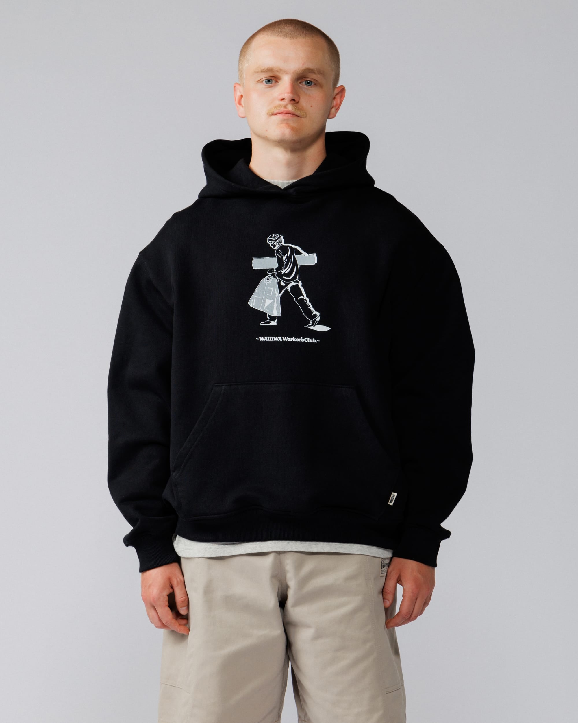 Studio Graphic Hoody - Black – WAWWA Ф