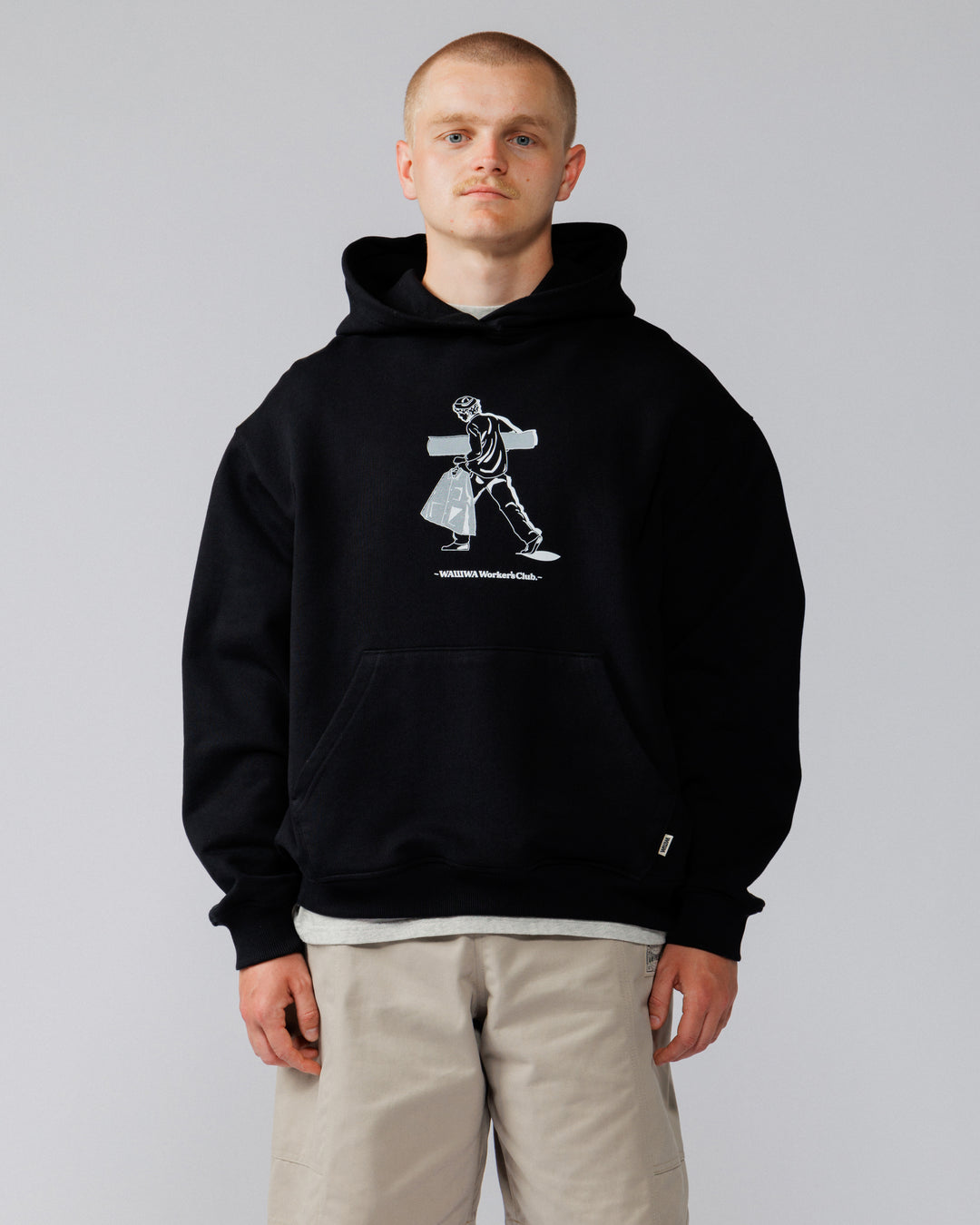 Studio Graphic Hoody - Black