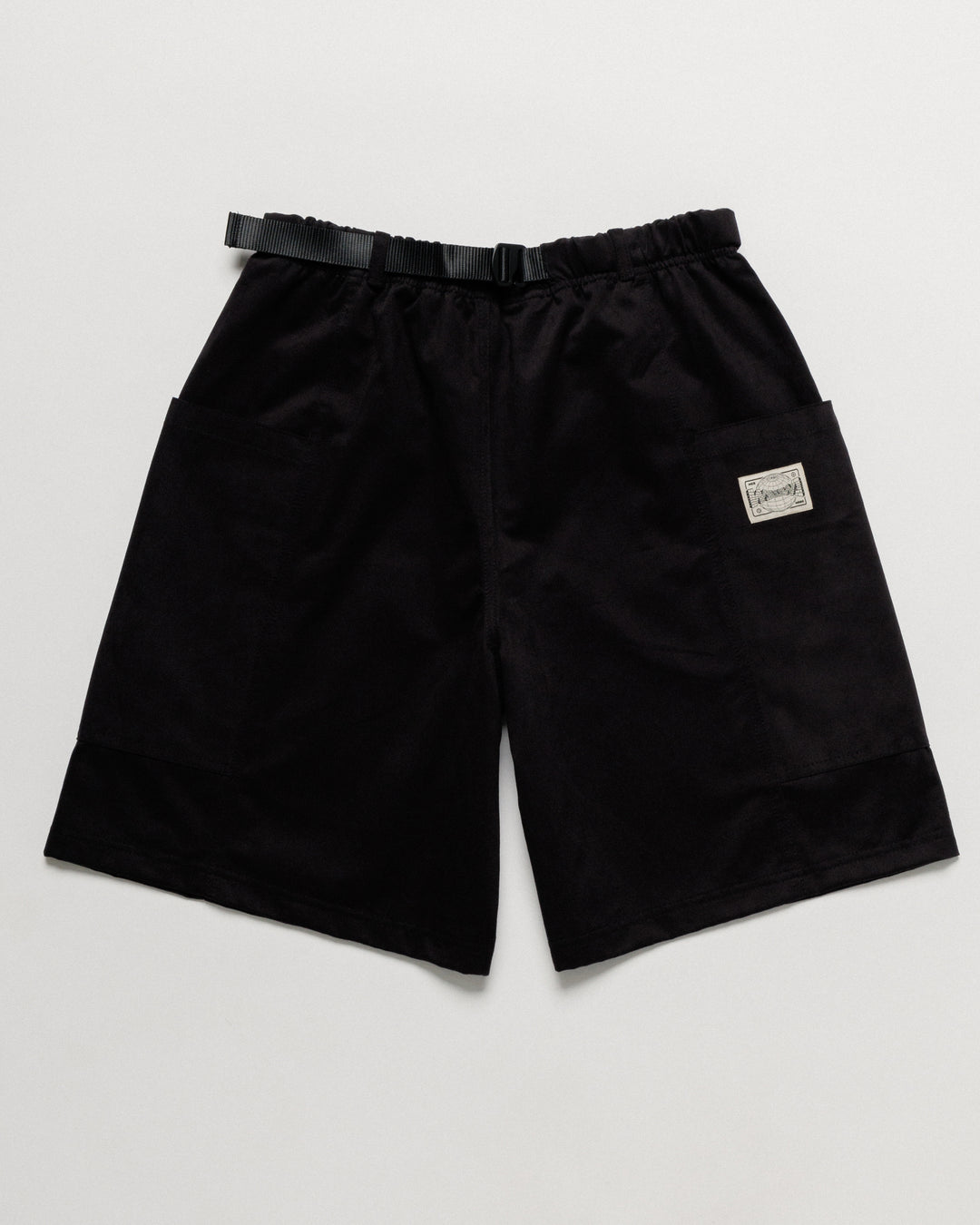 Twill Studio Shorts - Black