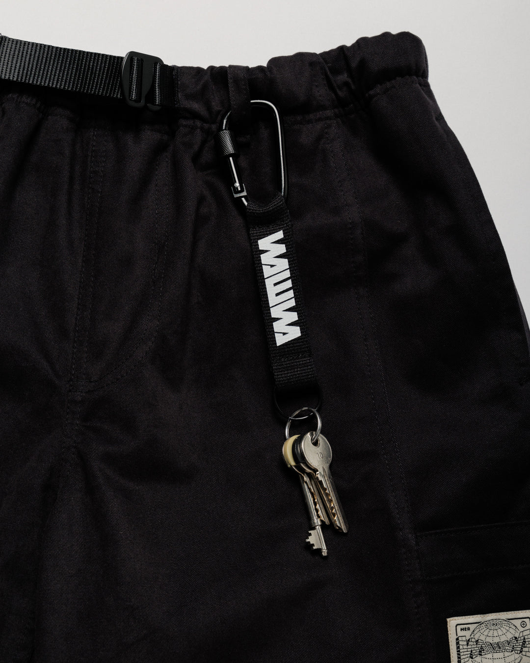 Twill Studio Shorts - Black