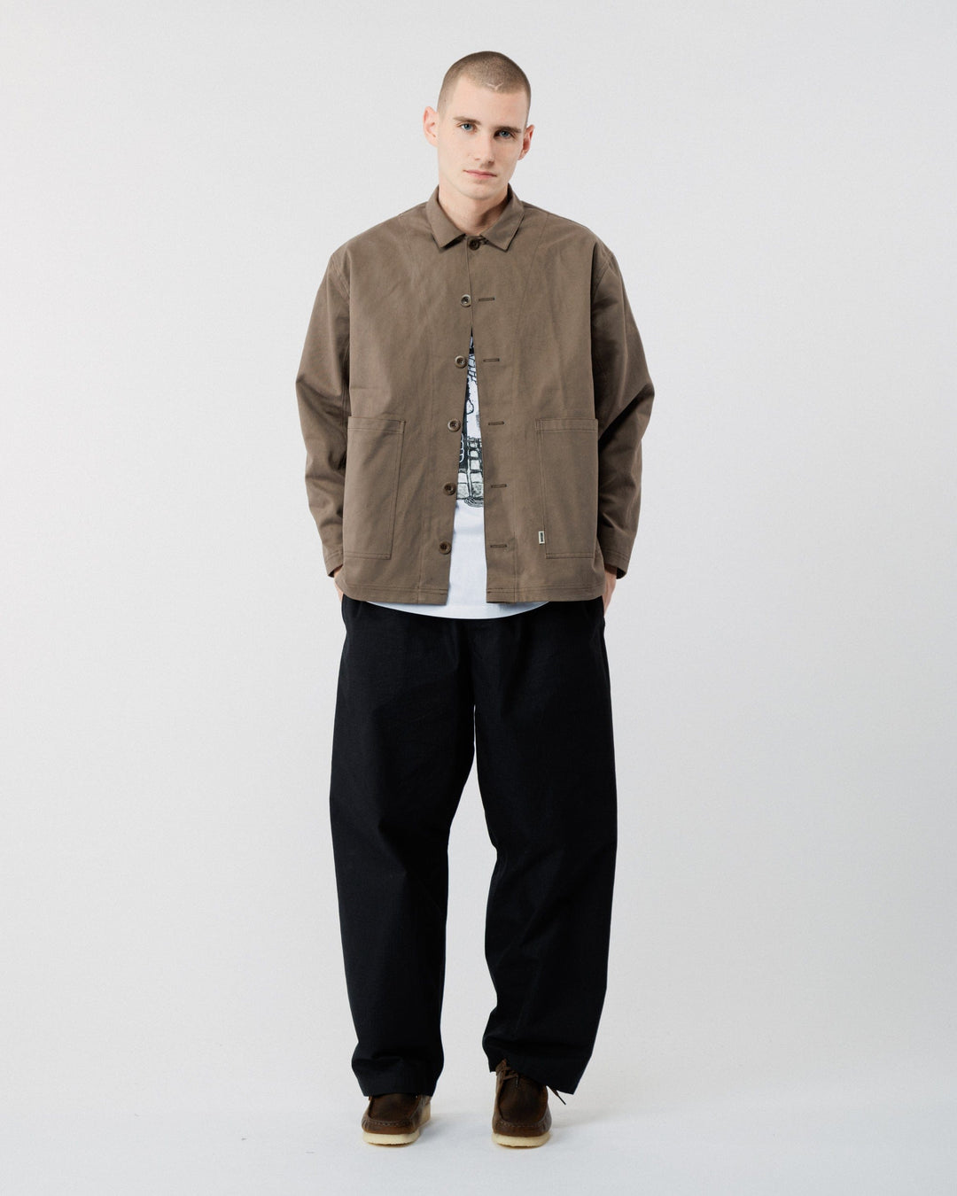 Mill Overshirt - Bracken Brown