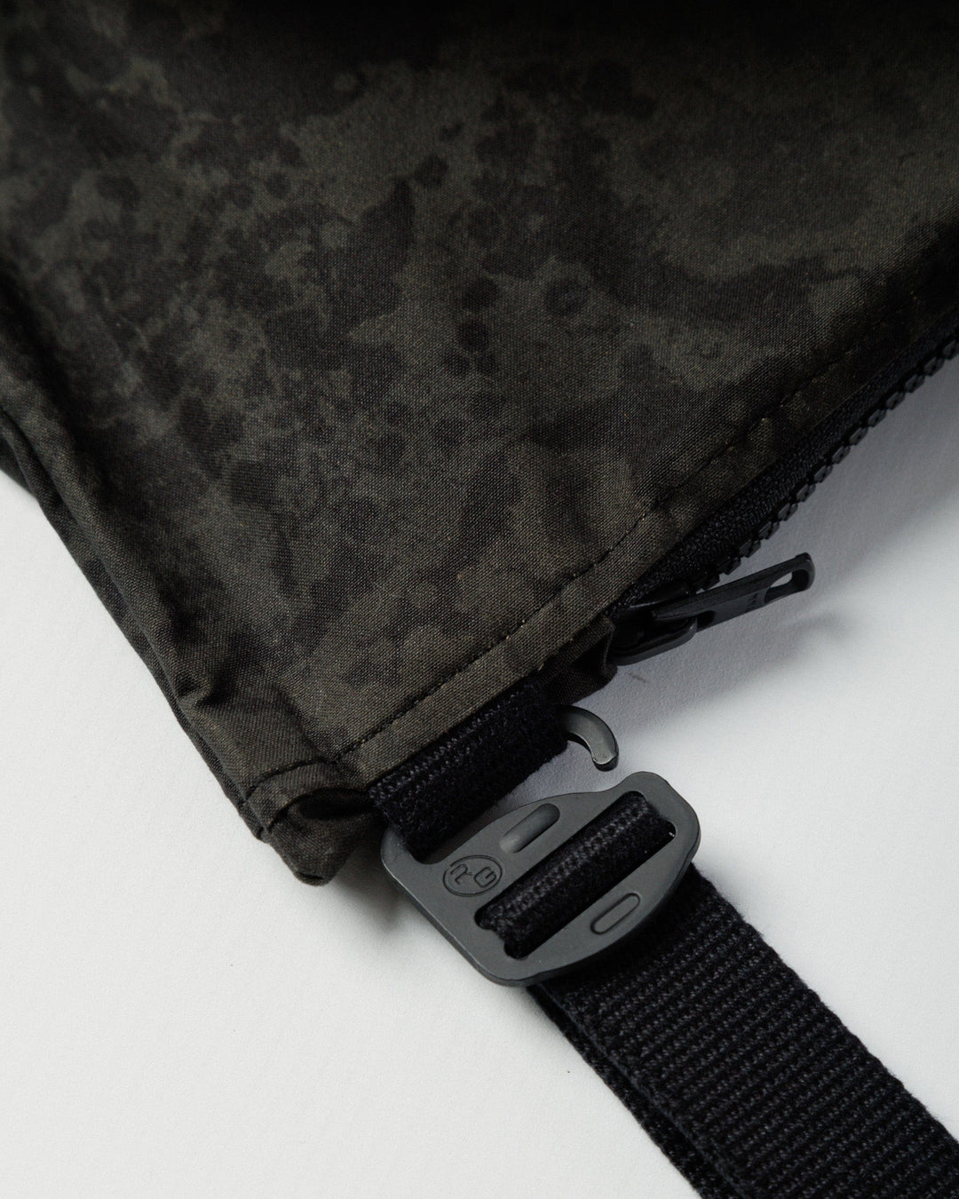 Mini Water Resistant Messenger Bag - Black Ink