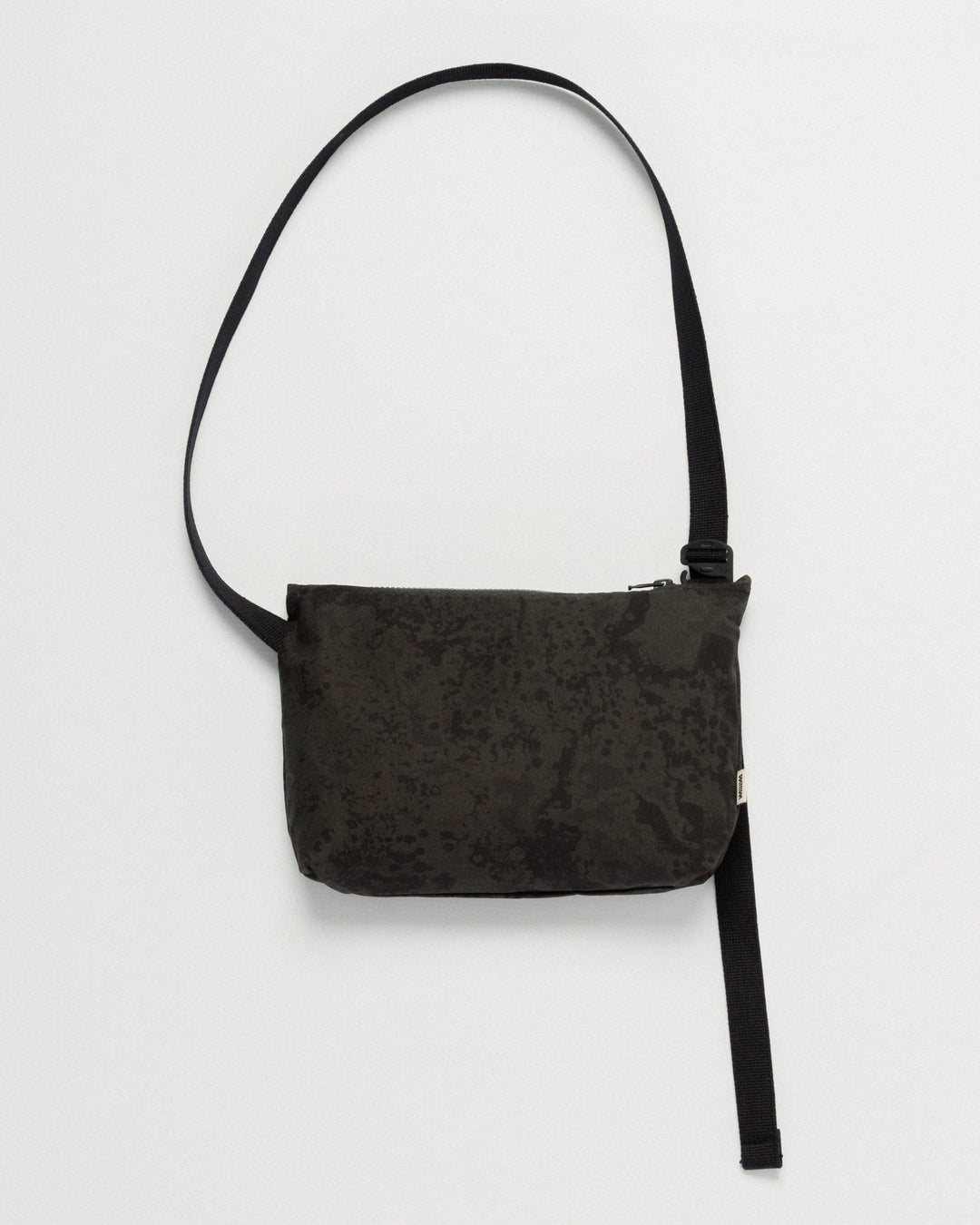 Mini Water Resistant Messenger Bag - Black Ink