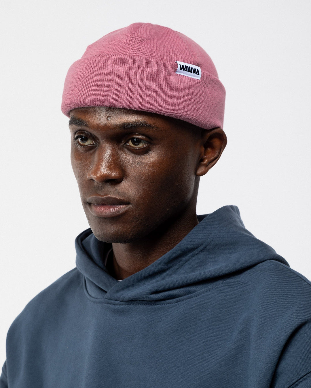 Mill Cotton Beanie - Dusty Pink