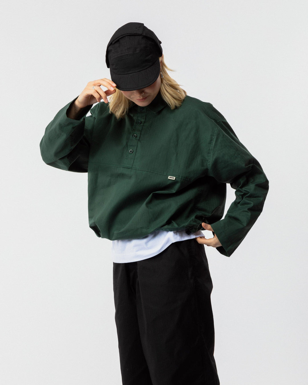 Hybrid Aero Workshop Smock - Forest Green