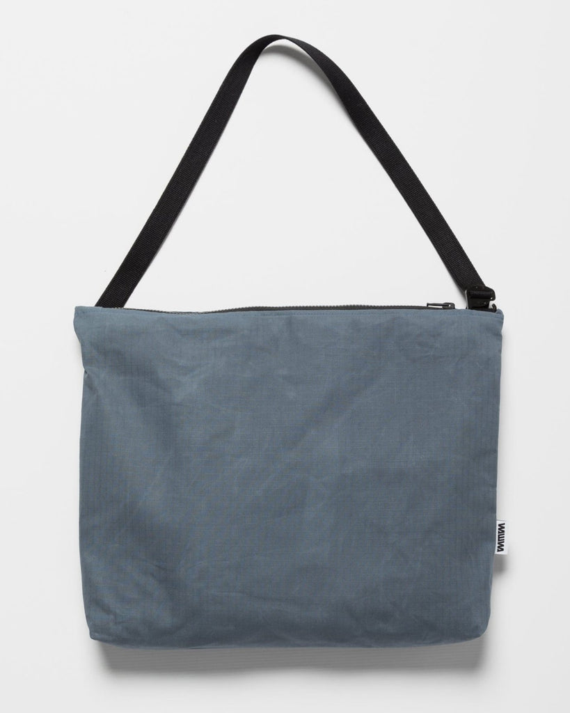 Water Resistant Messenger Bag - Slate Blue – WAWWA Ф
