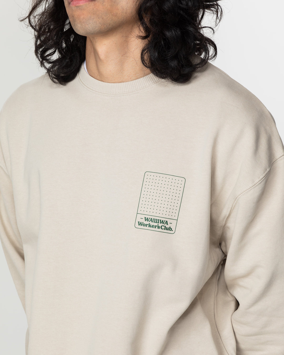 Worker's Sweatshirt - Natural