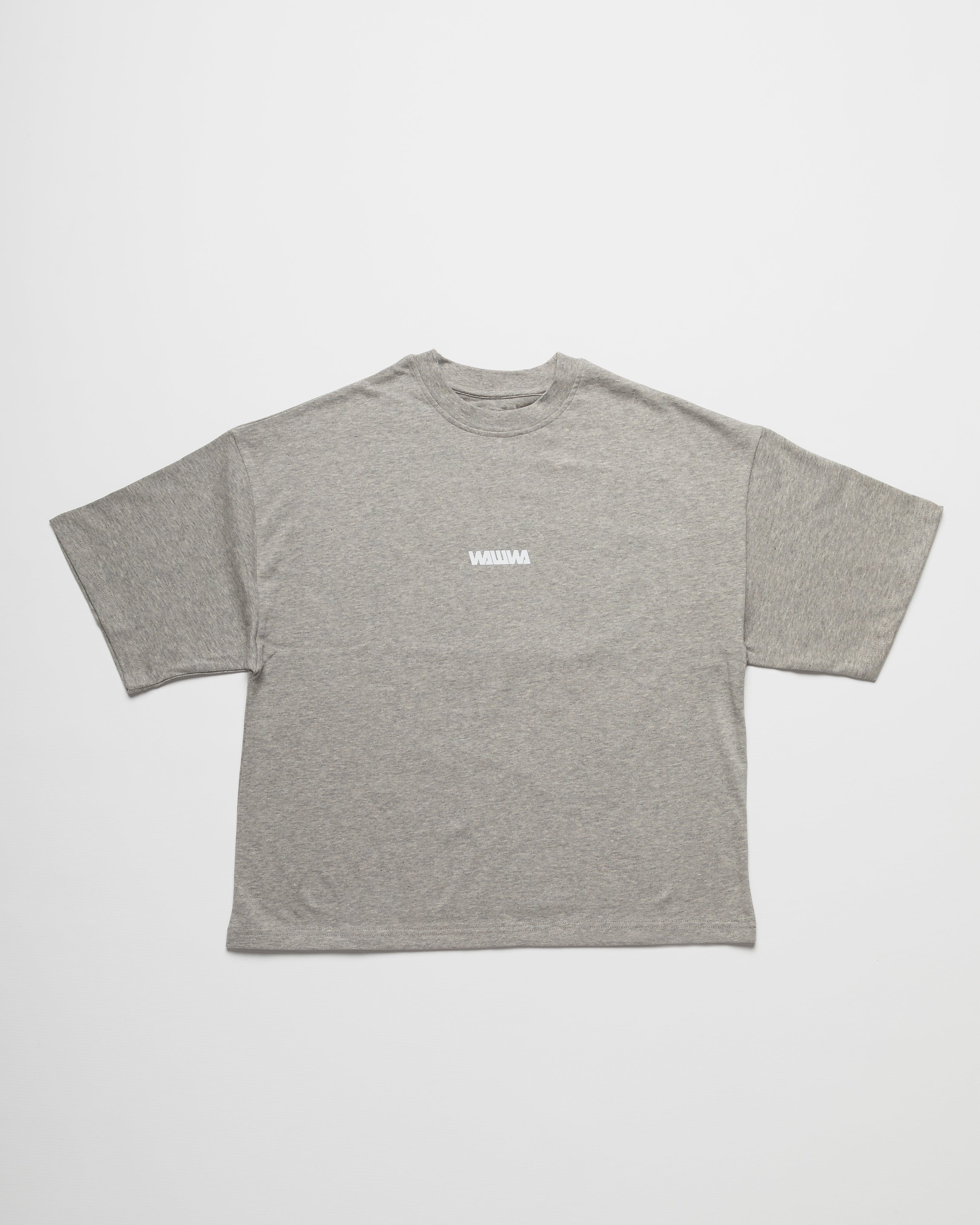Box Logo T-Shirt - Grey Marl – WAWWA Ф