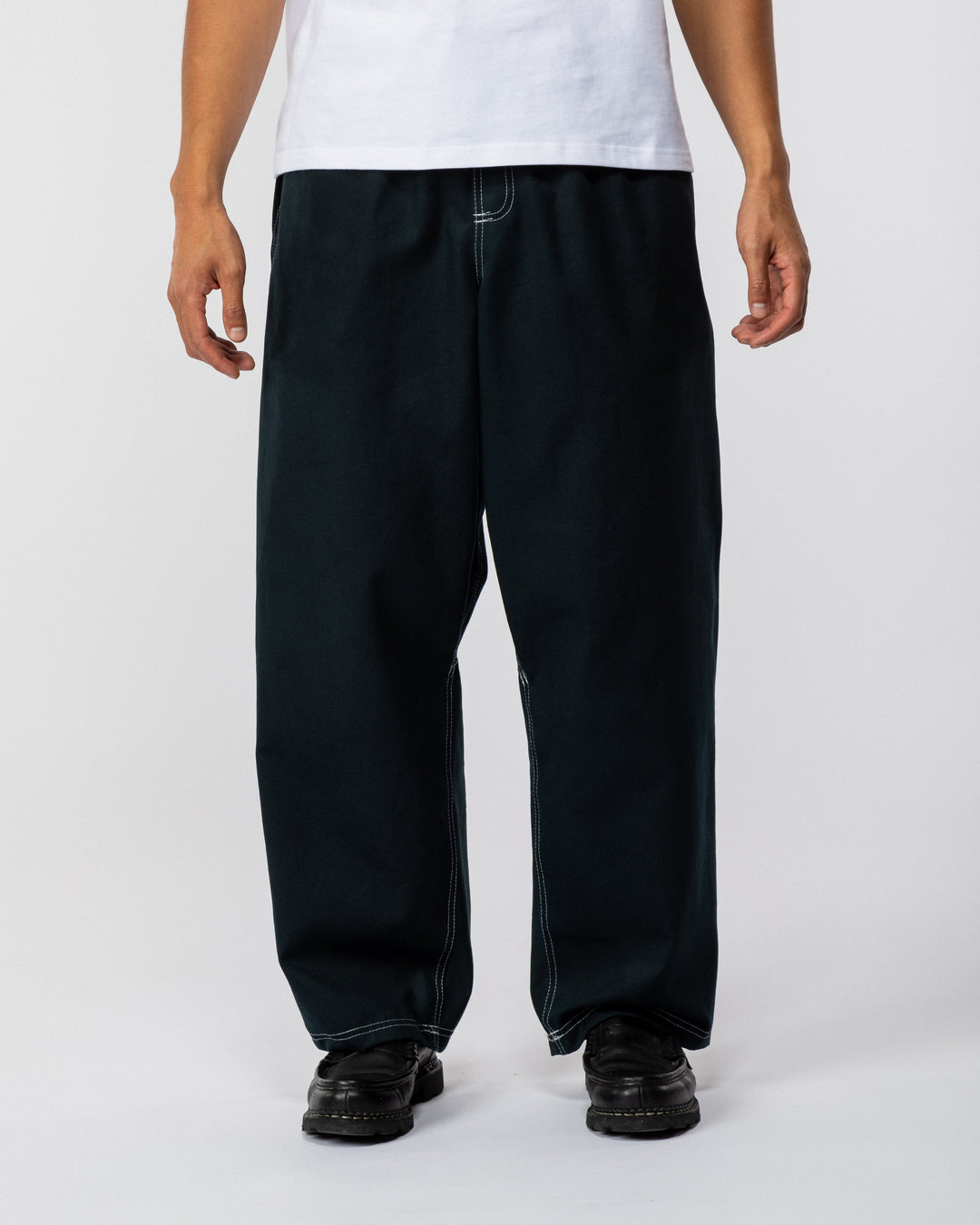 Zama Pant - Navy Contrast