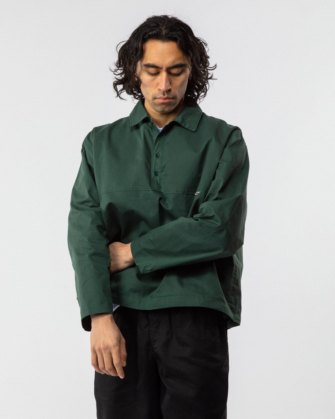 Hybrid Aero Workshop Smock - Forest Green